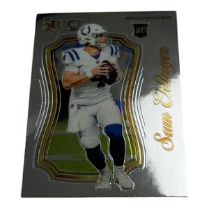 2021 Panini Select Sam Ehlinger Rookie Card RC SCR-25 Indianapolis Colts Silver